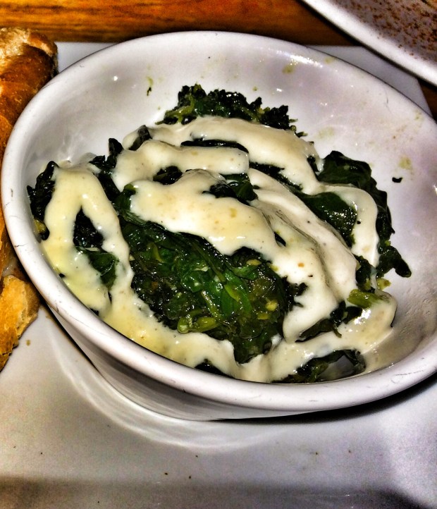 Sauteed Garlic Spinach