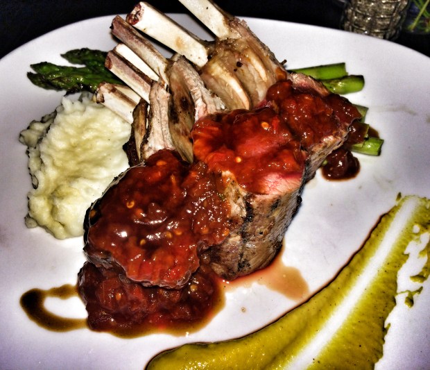 Chargrilled Lamb Rack