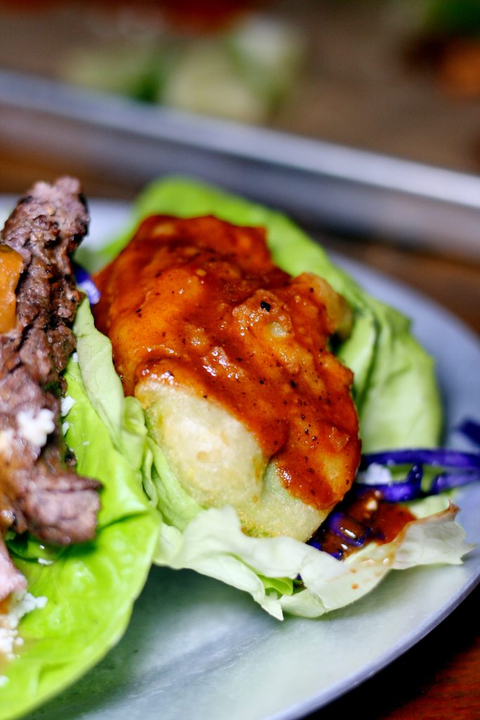 Fried Avocado Taco