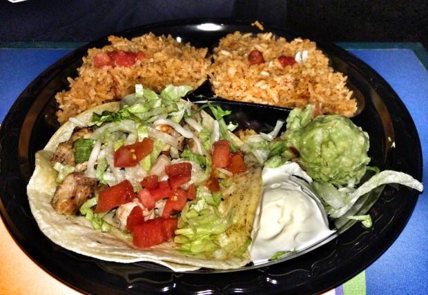 Chicken Taco Platter
