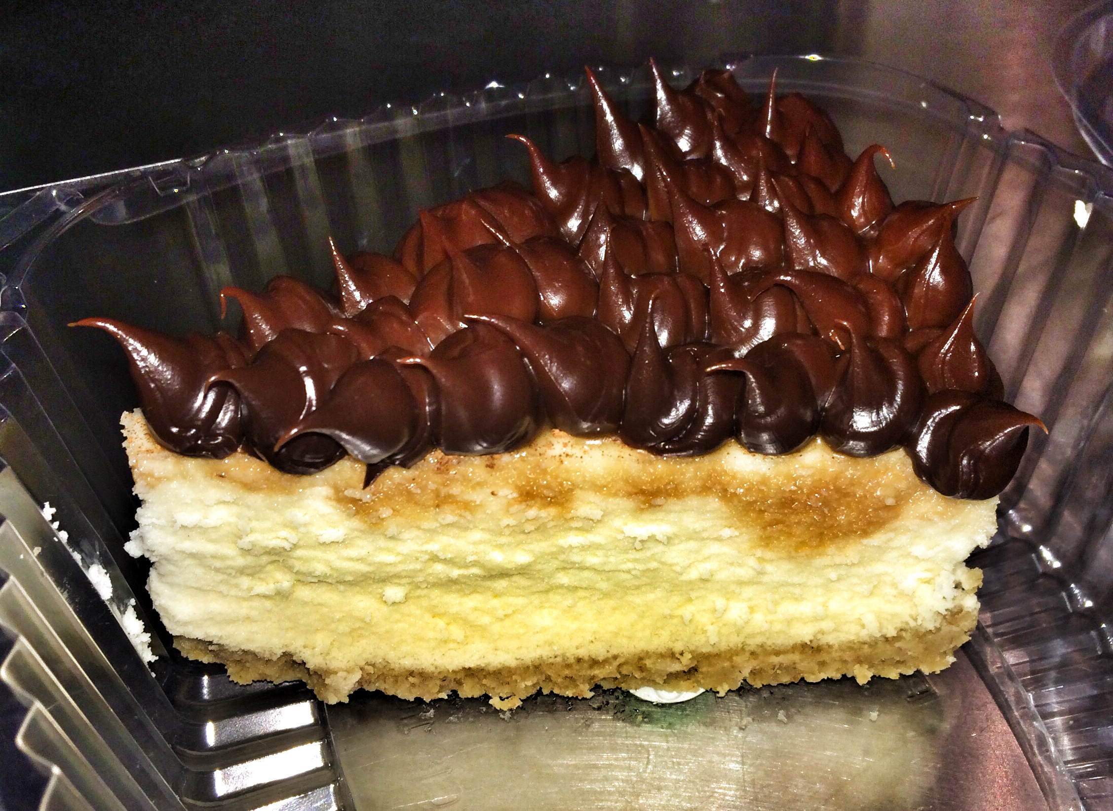 Chocolate Top Cheesecake