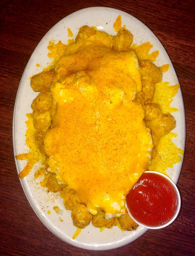 Crab Dip Tots