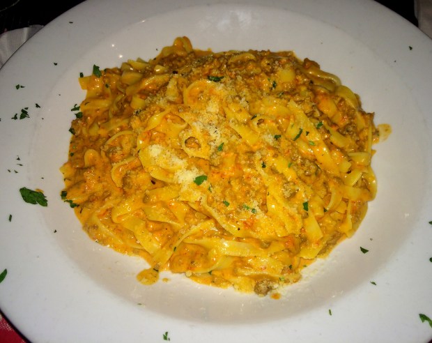 Fettuccine Bolognese