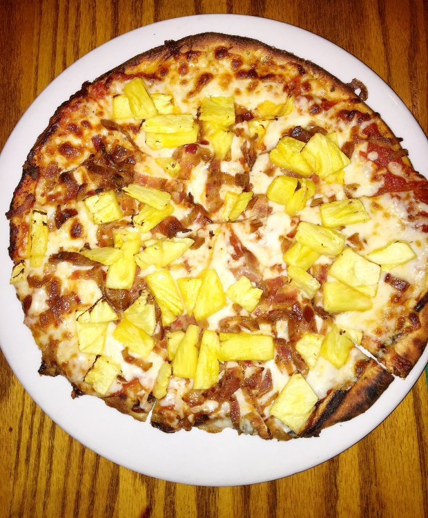 Pineapple Bacon Pizza