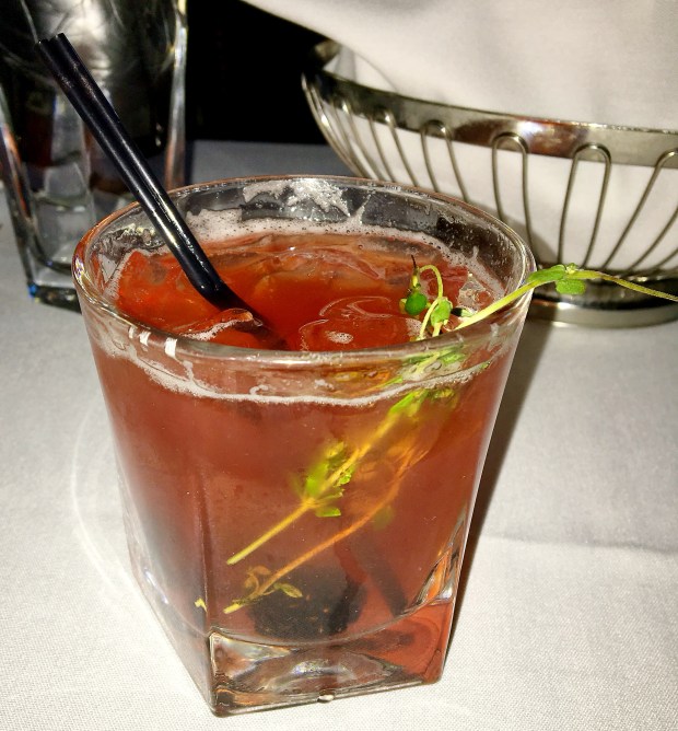 Blackberry Bourbon Sidecar