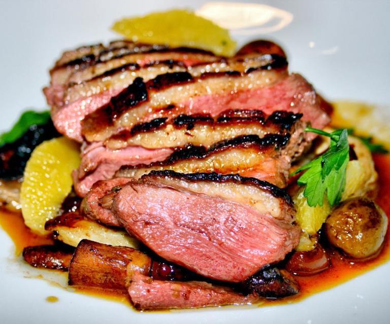 Tea Smoked Duck Breast