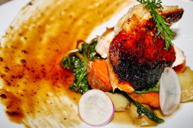 Wood-Oven Roasted Chicken