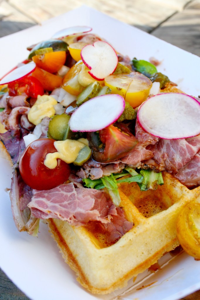 Pastrami Waffle