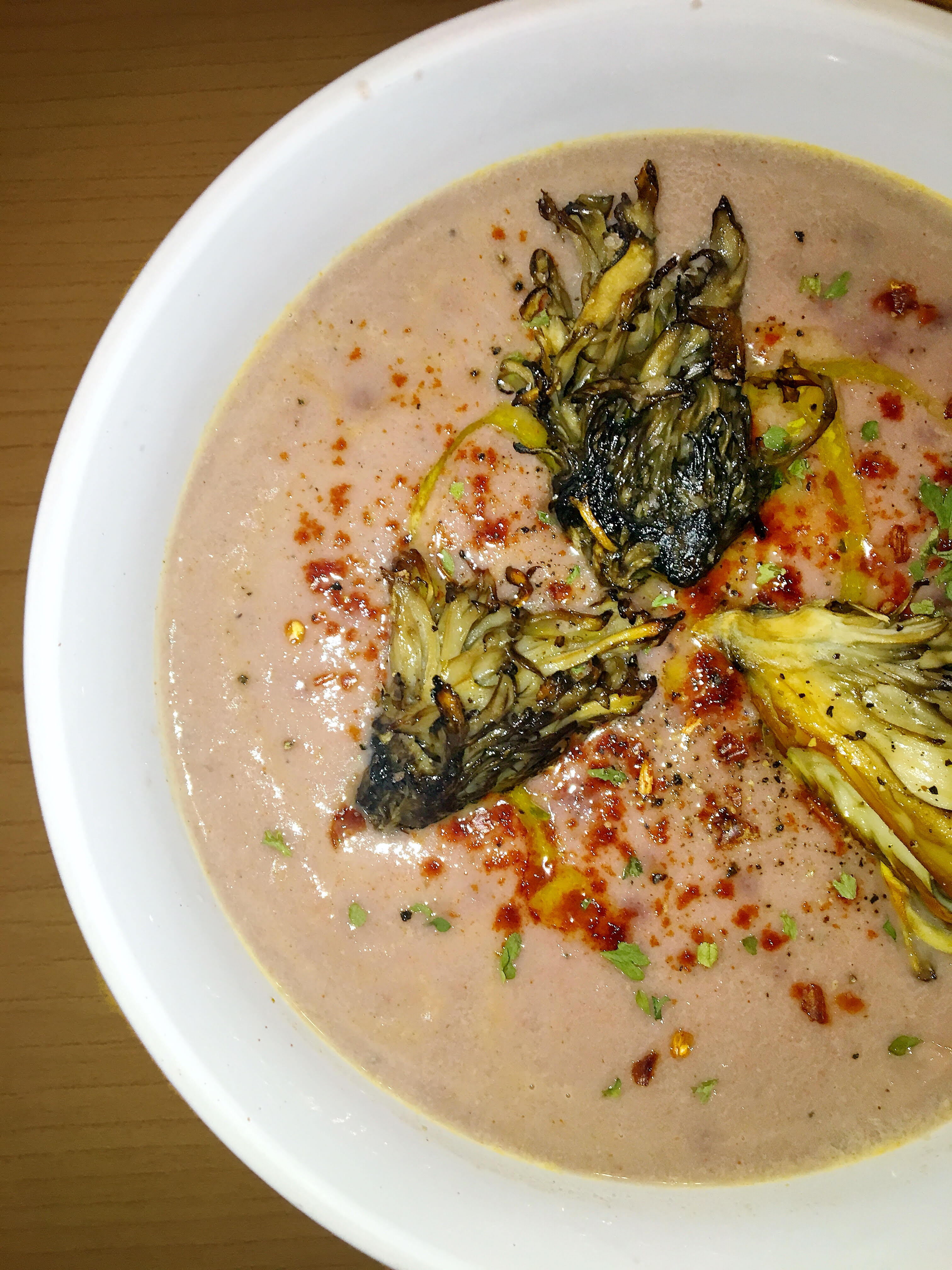 Purple Cauliflower Soup