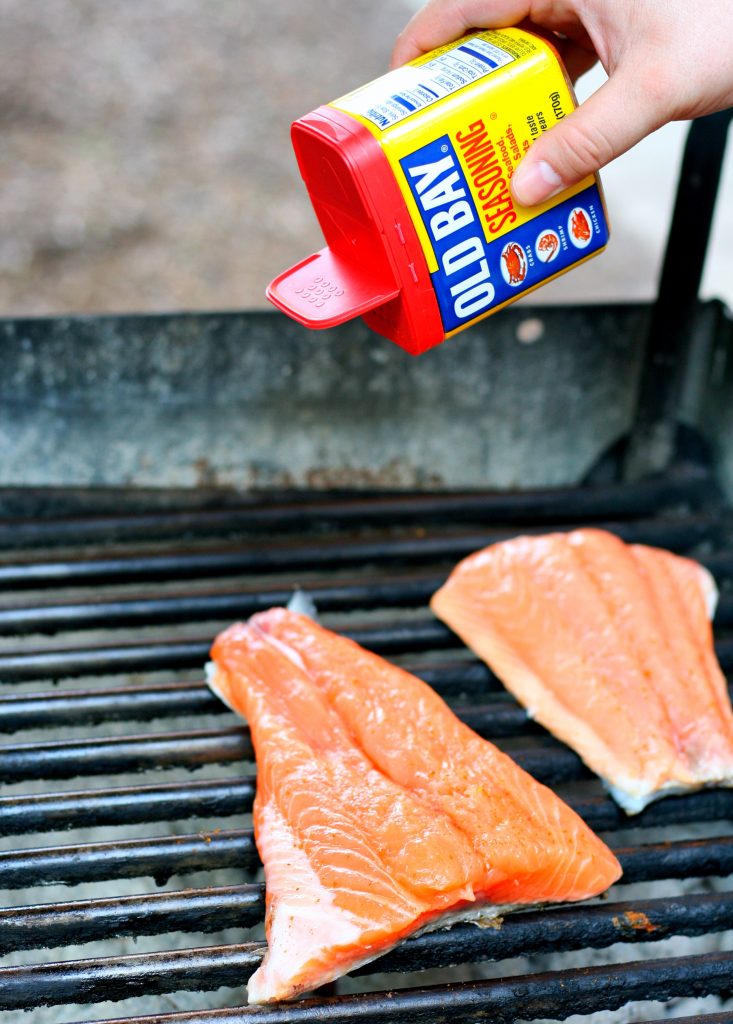 Salmon, Sprinkled with Old Bay