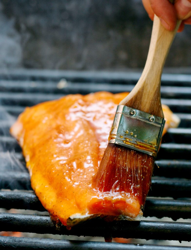 Honey Old Bay Salmon