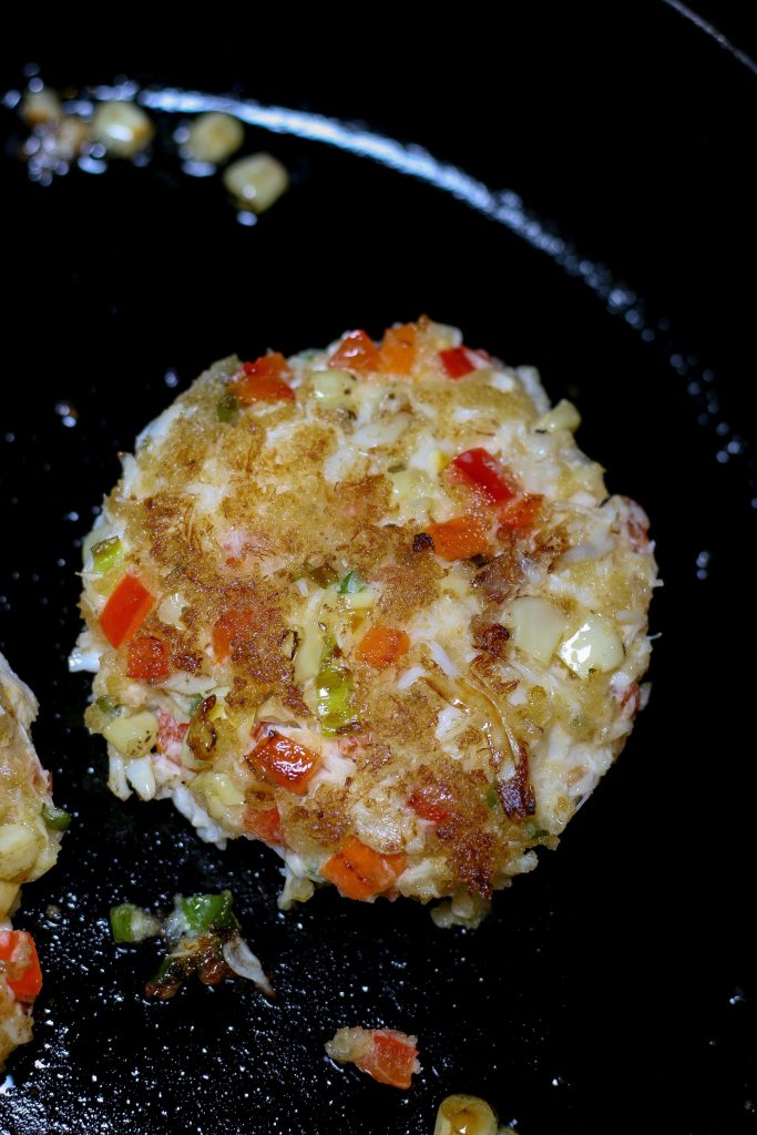 Crab Cake on the Skillet